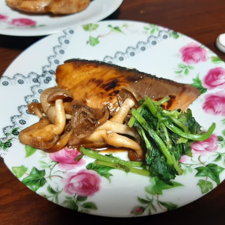 フライパンで♪ぶりの照り焼き